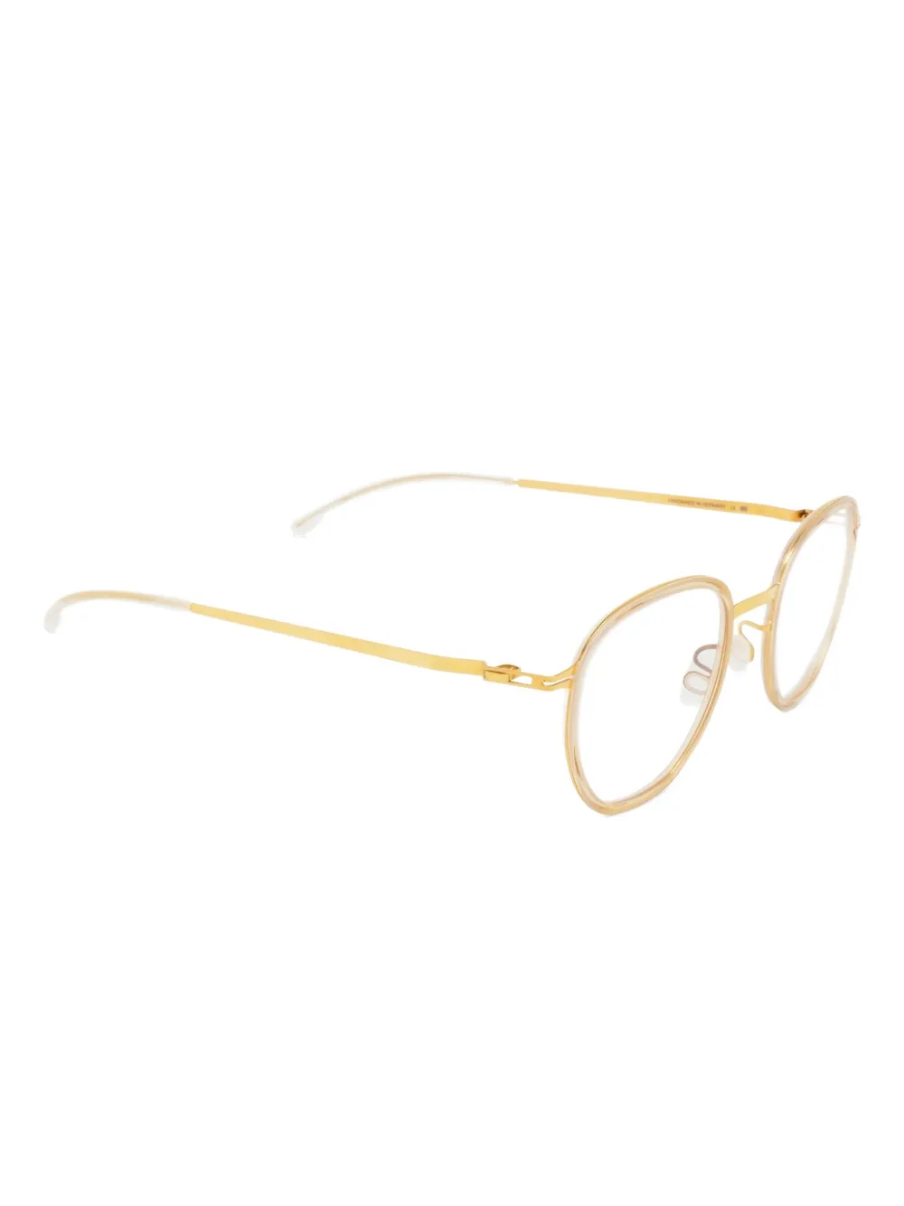 Mykita Kiva bril met geometrisch montuur Goud