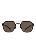 Mykita Leeland square-frame sunglasses - Black