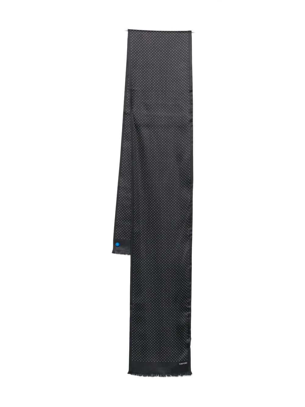 TOM FORD polka-dot silk scarf Zwart