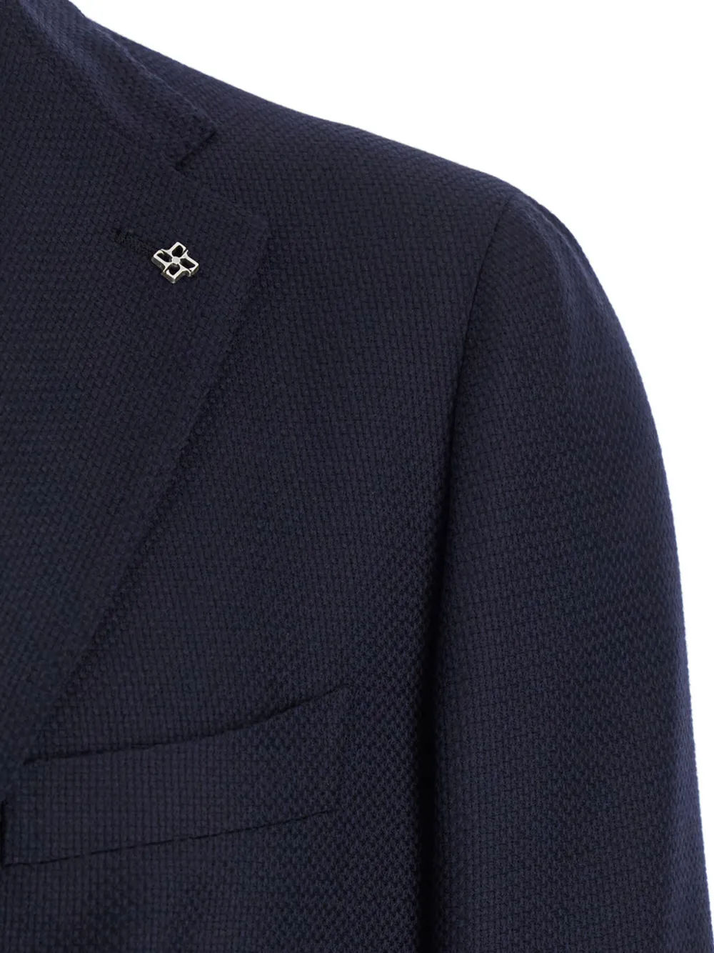 Tagliatore Blazer met enkele rij knopen Blauw