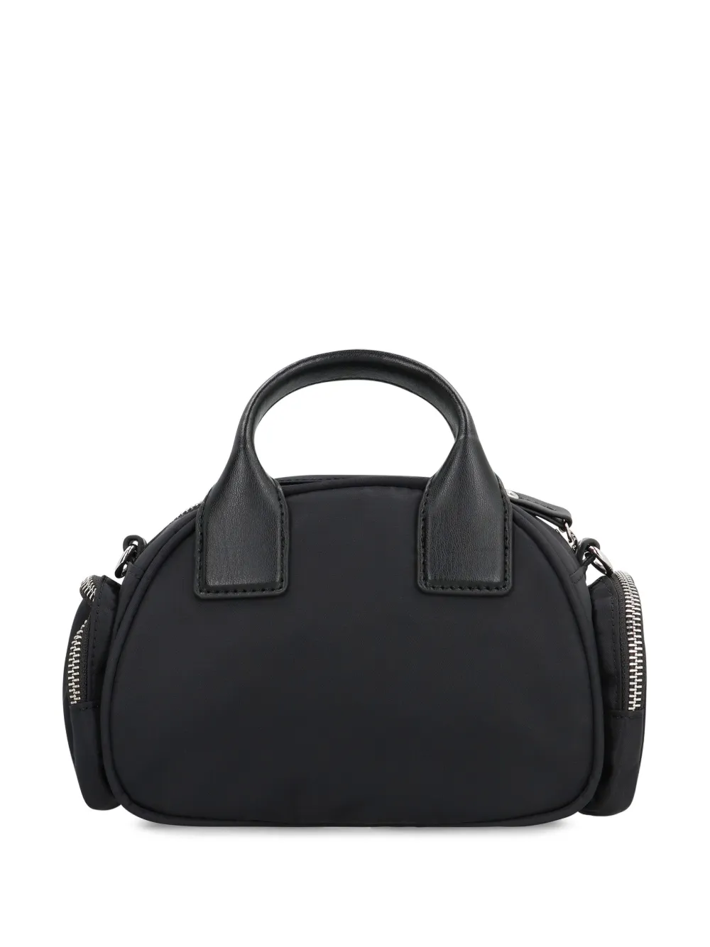 GANNI mini Polochon buckle-detail top-zip tote bag Zwart