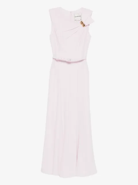 Roland Mouret knot-detail belted midi dress