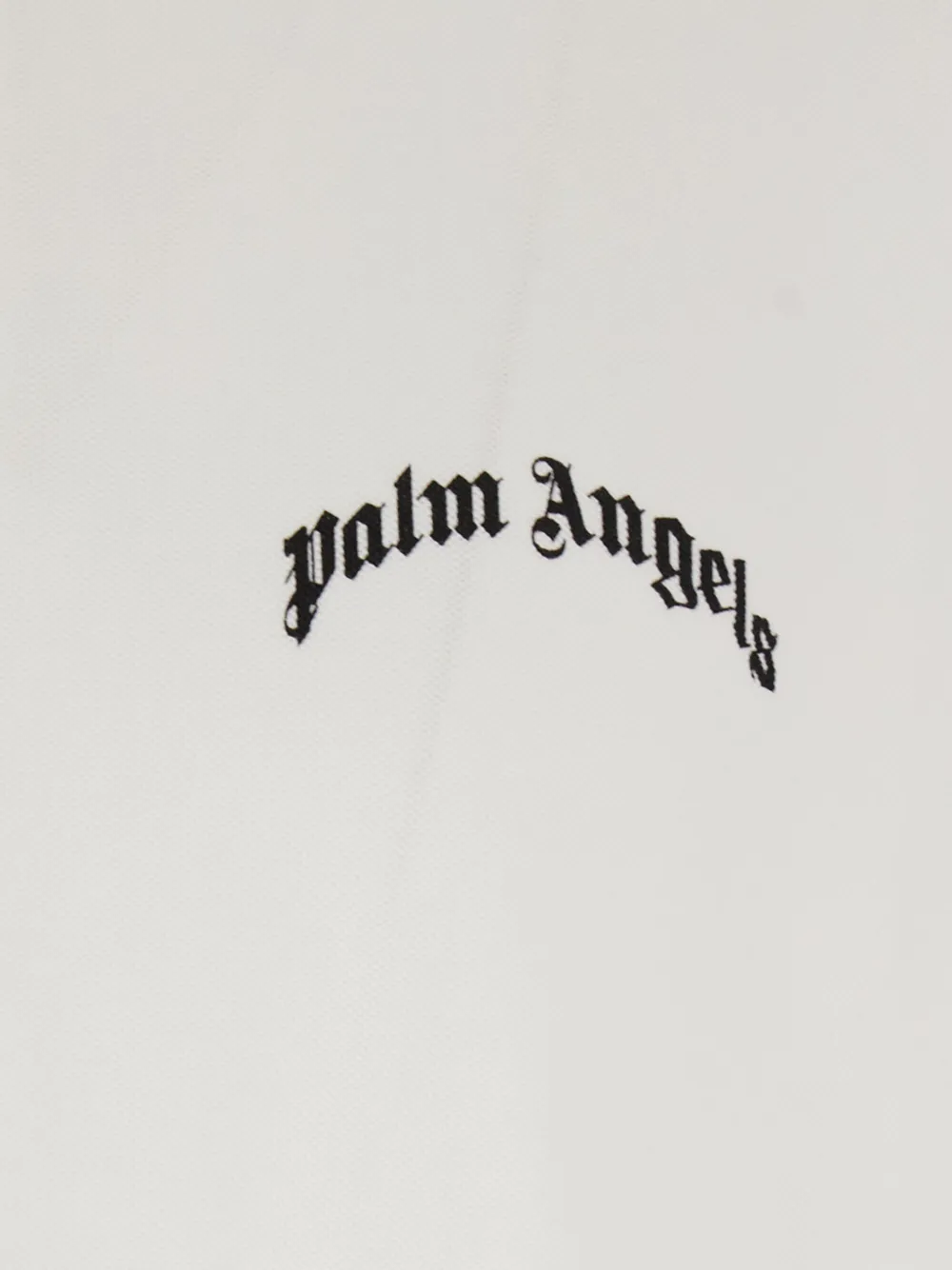 Palm Angels logo polo shirt Wit