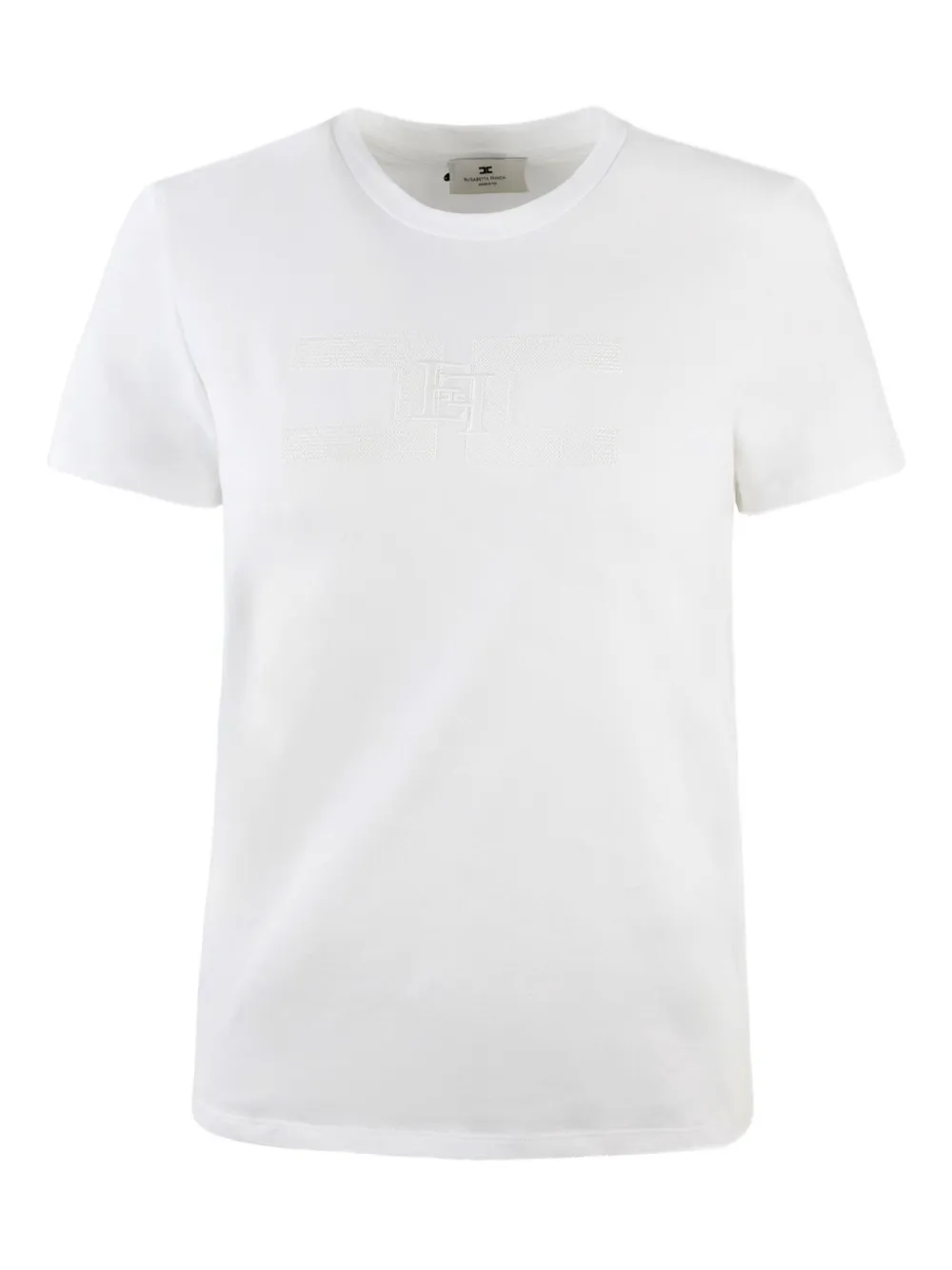 Elisabetta Franchi cotton T-shirt Wit