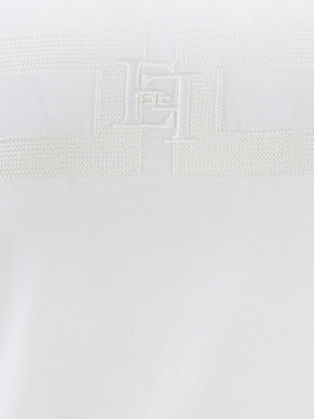 Elisabetta Franchi cotton T-shirt Wit