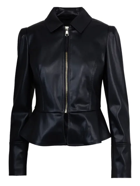 LIU JO peplum zip-front jacket