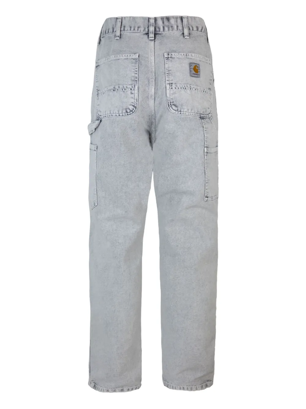 Carhartt WIP Jeans met acid-wassing en zakken - Grijs