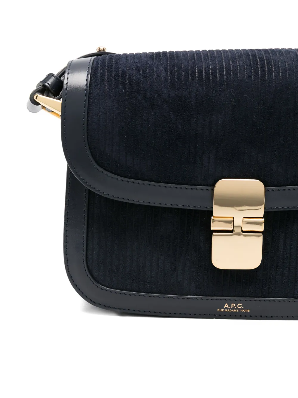 Apc Small Grace Shoulder Bag In Blue