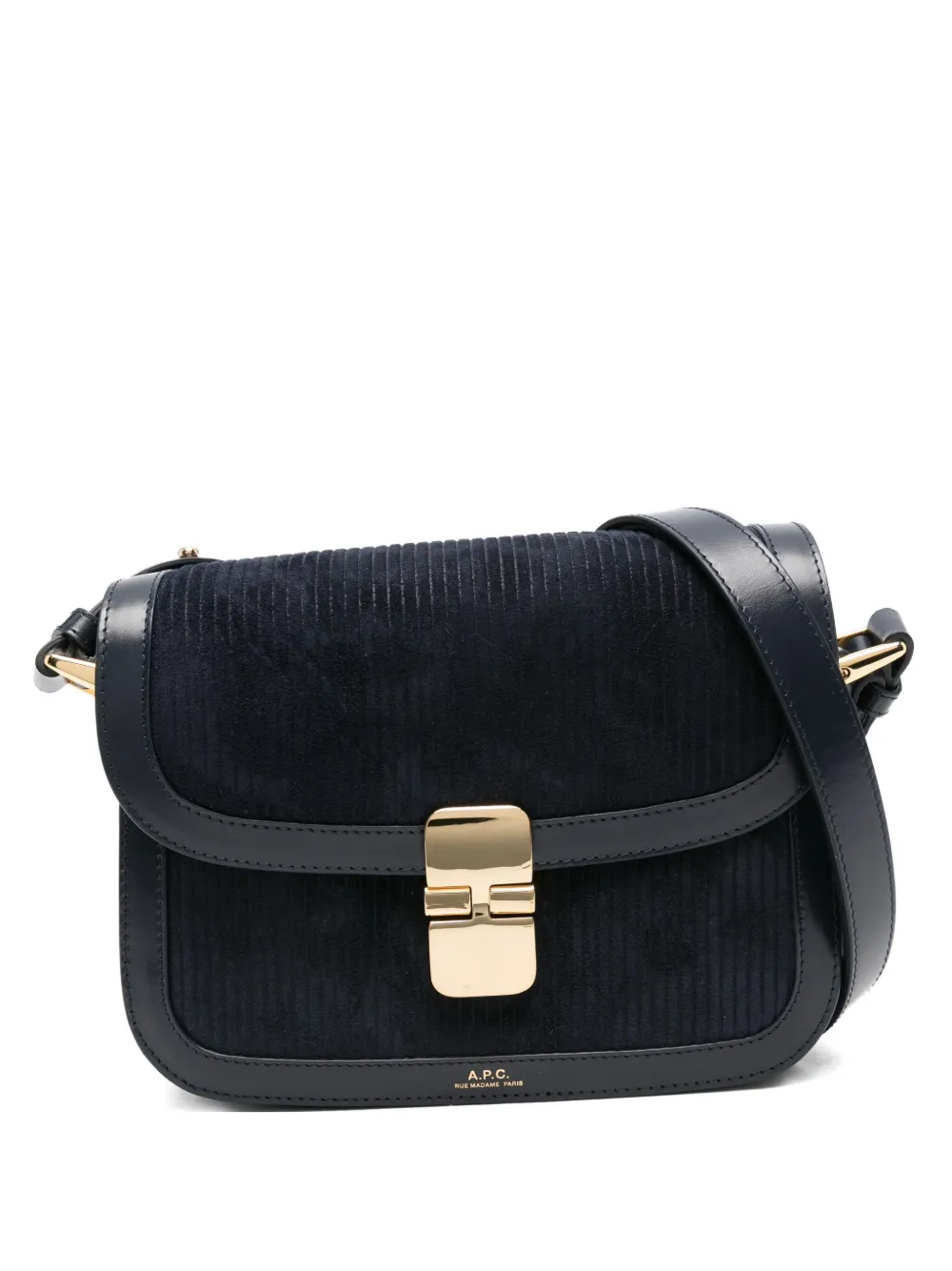 Apc Small Grace Shoulder Bag In Blue