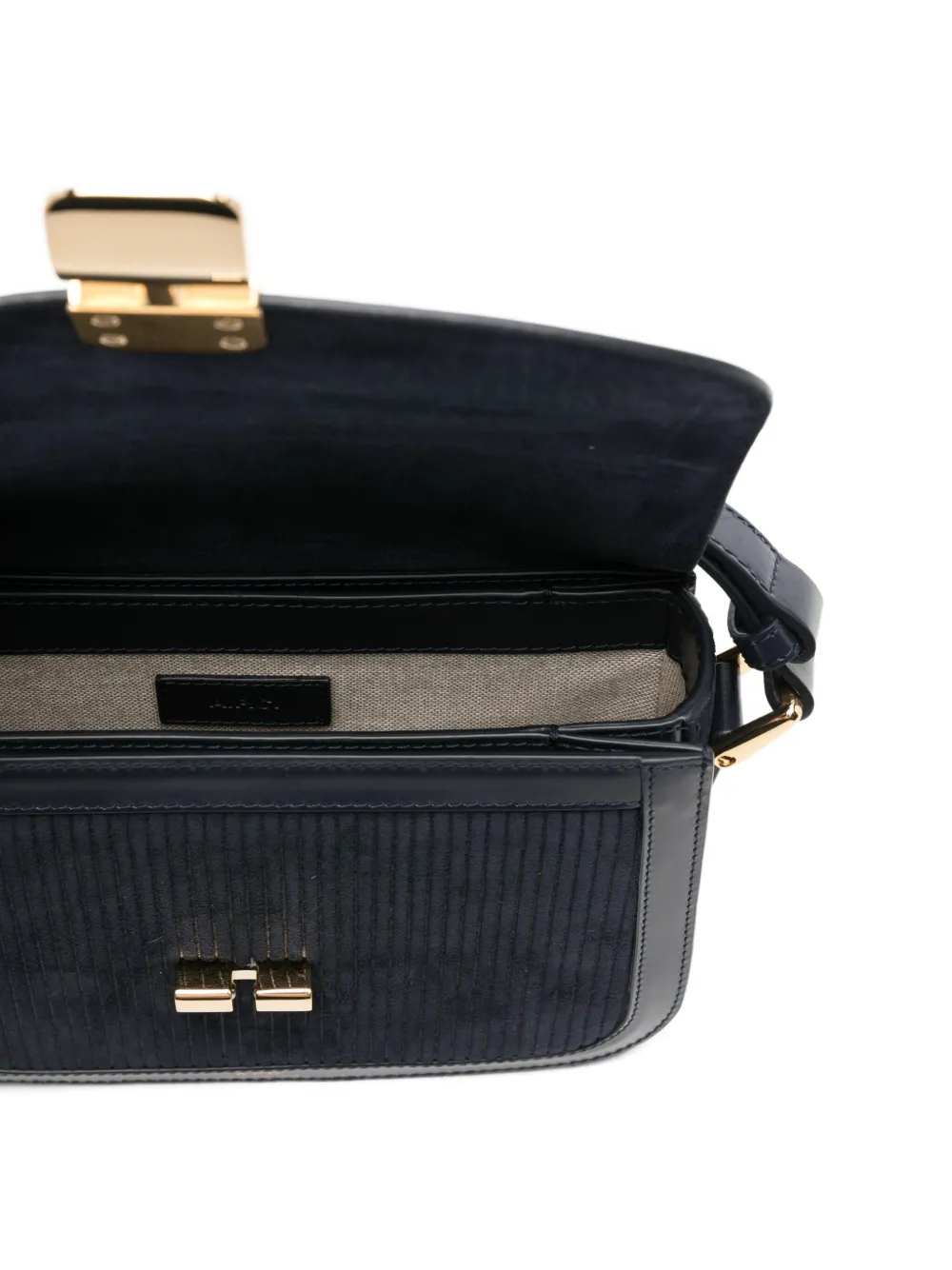 Apc Small Grace Shoulder Bag In Blue