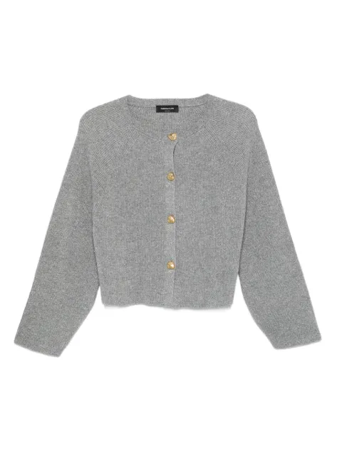 Fabiana Filippi — ribbed button-closure cardigan