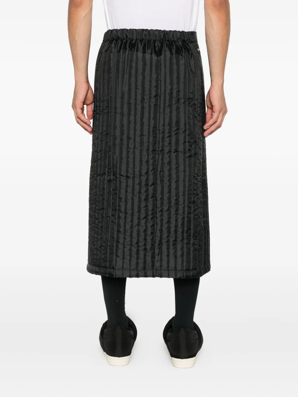 Bless Nº08 Monpe midi-rok Zwart