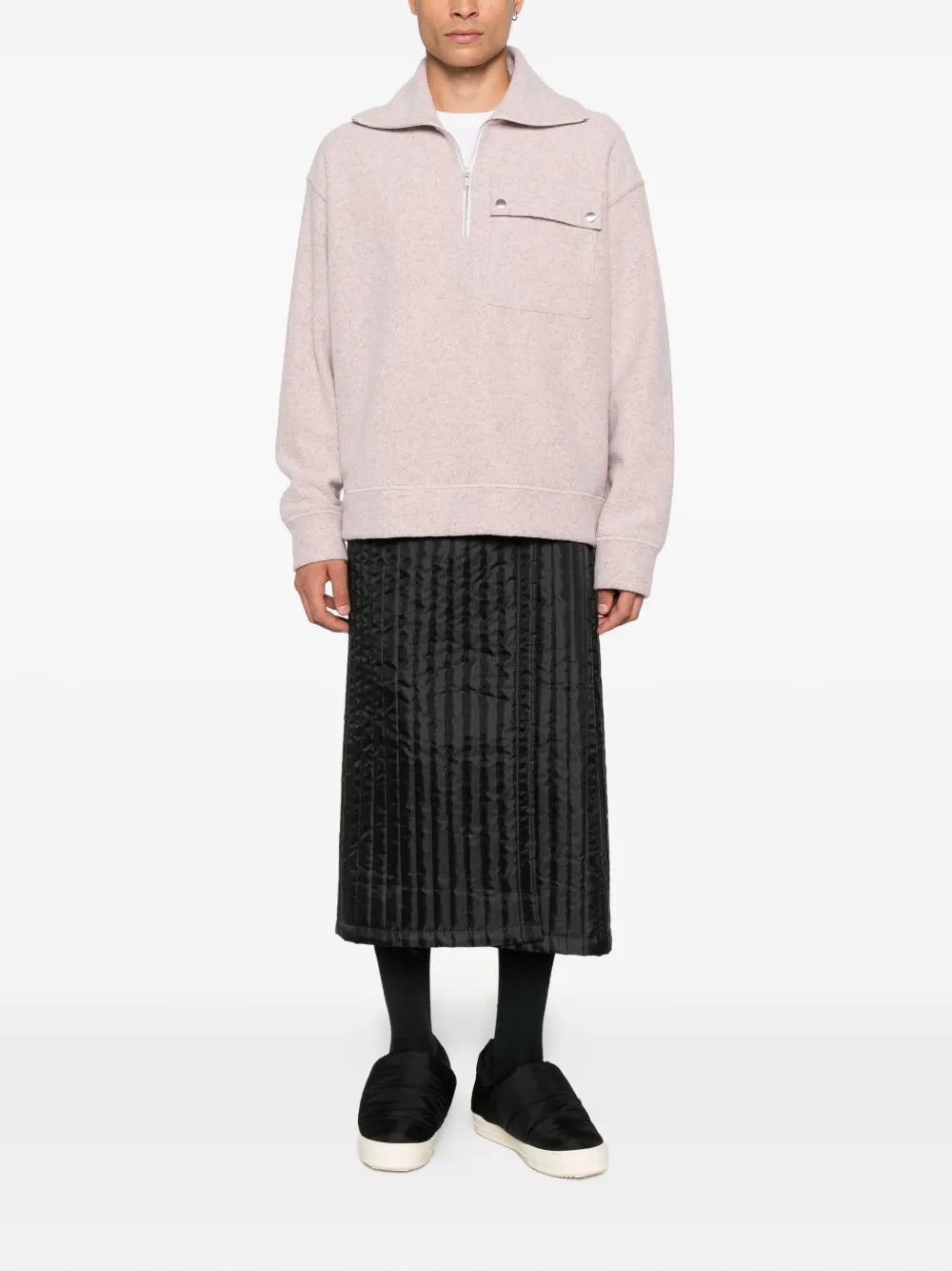 Bless Nº08 Monpe midi skirt | Straight Skirts | Image 2