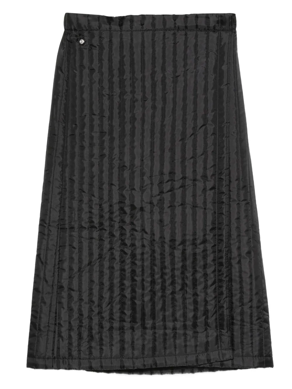 Bless Nº08 Monpe midi skirt | Black | Image 1