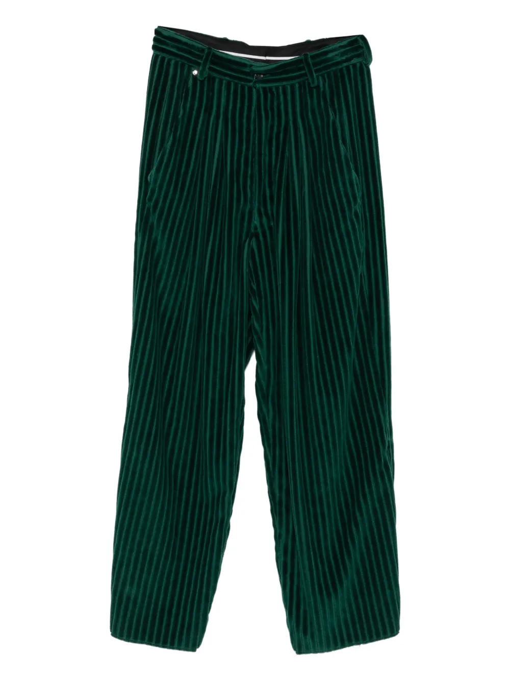 Bless Wide-leg Trousers In Green
