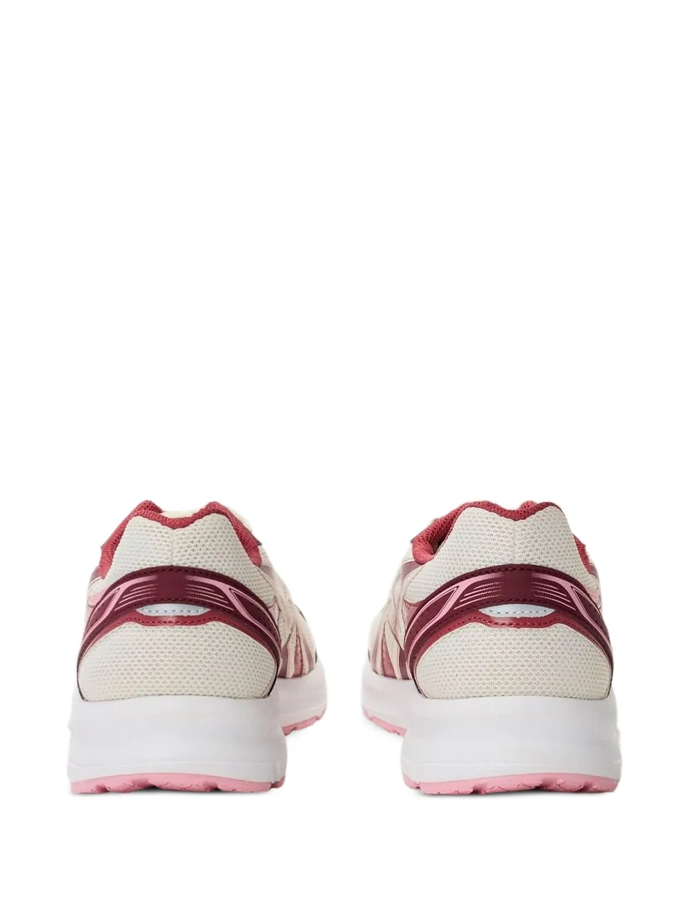 ASICS JOG 100S mesh paneled low-top sneakers Pink