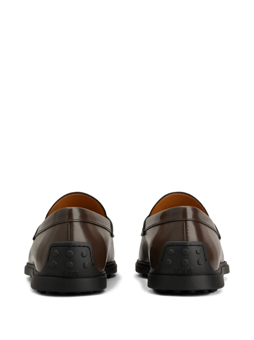 Tod's leather penny loafers Brown