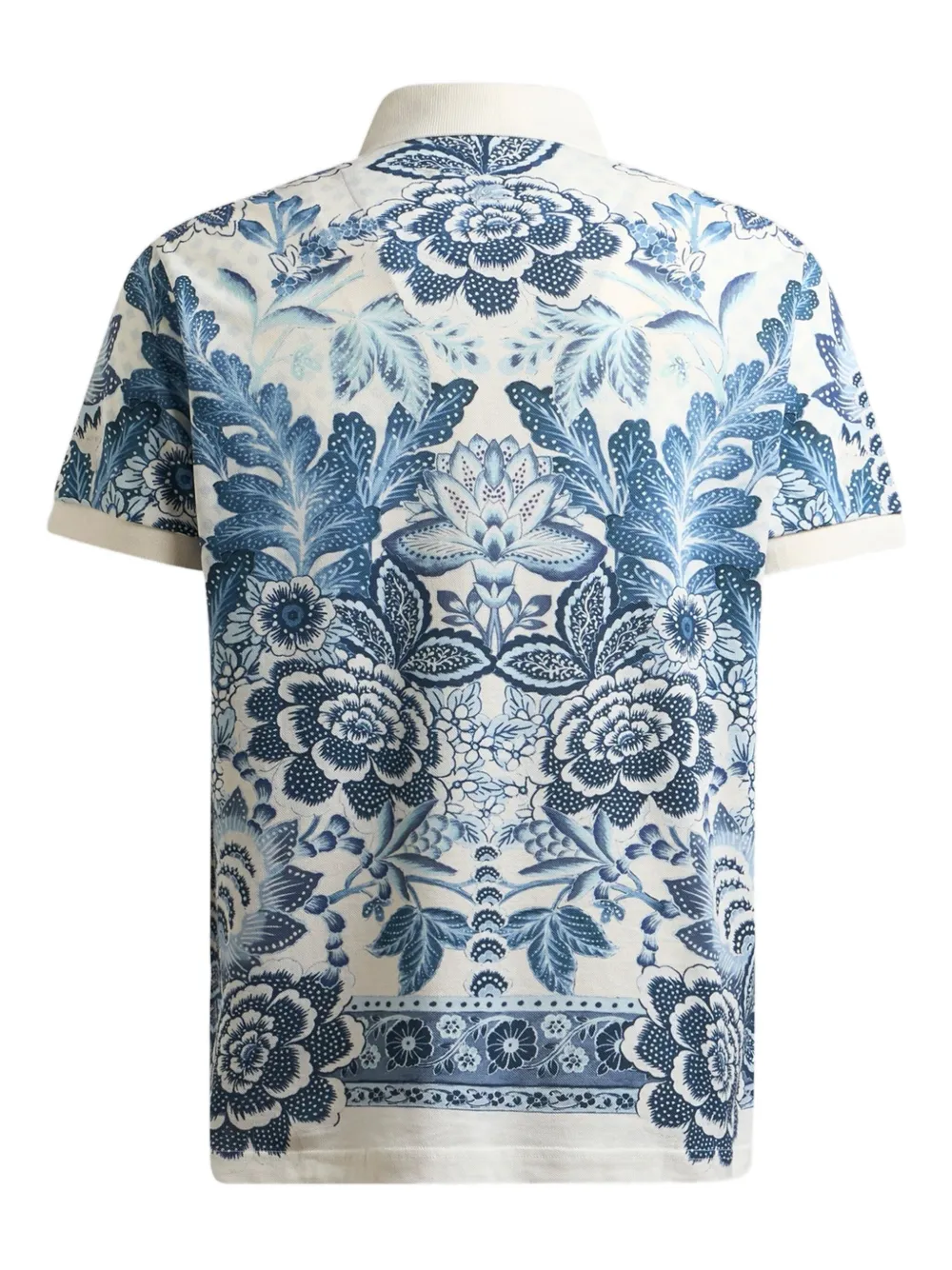 ETRO Poloshirt met bloemenprint - Wit