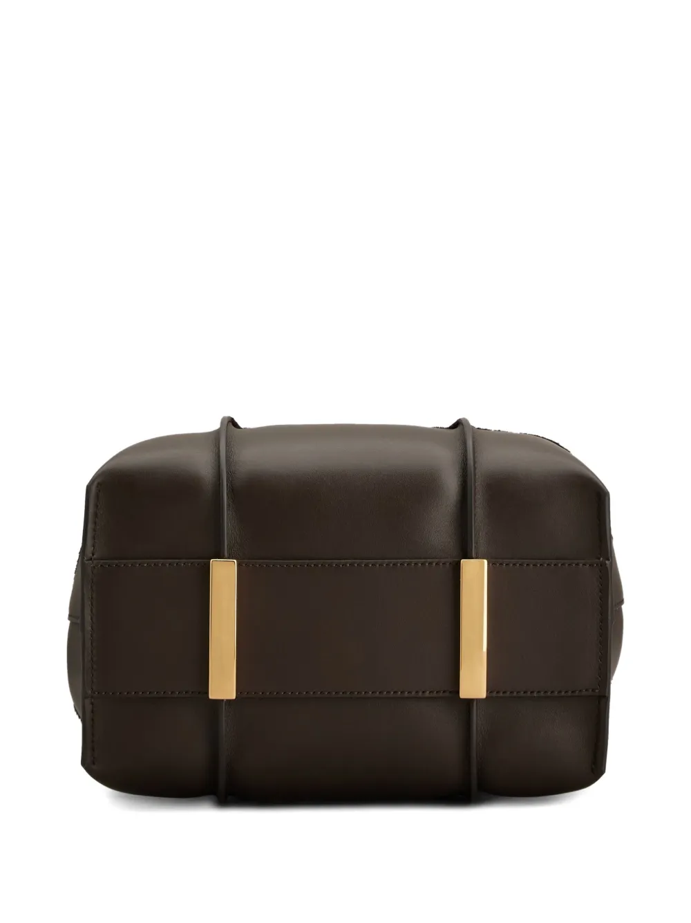 Tod's Block Design Tote Bag With Dual Handles In Brown