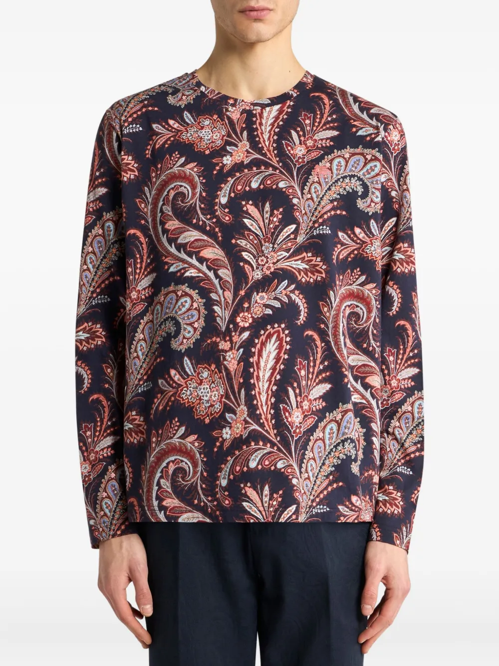 ETRO paisley long-sleeved T-shirt | T-Shirts | Image 2