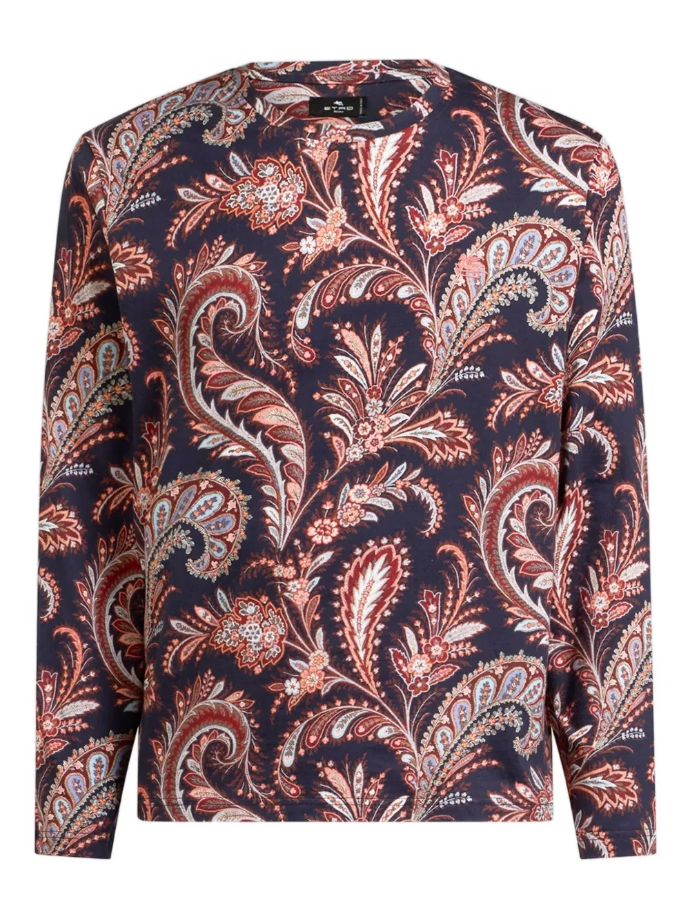 ETRO paisley long-sleeved T-shirt | Brown | Image 1