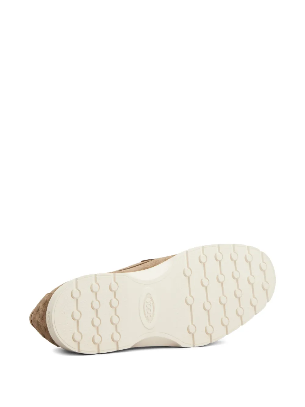 Tod's suede leather loafers Brown