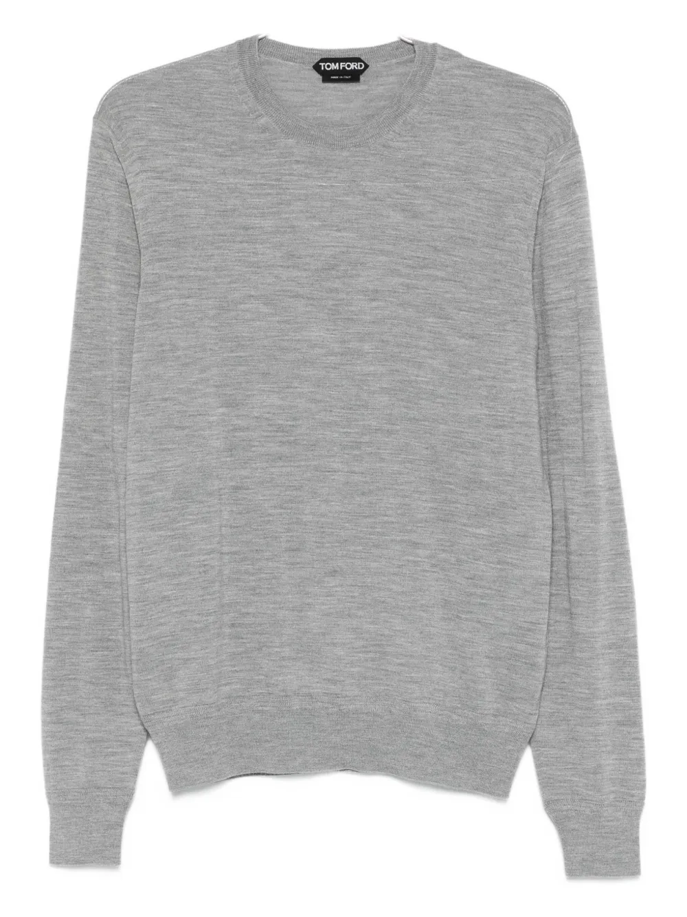 TOM FORD Maglione girocollo in lana - Grigio