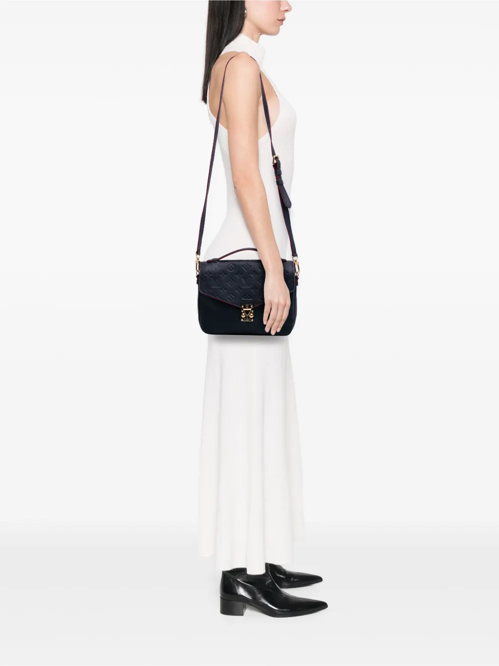 Louis Vuitton Pre-Owned 2017 Monogram Empreinte Pochette Metis satchel | Pre-Owned | Image 2