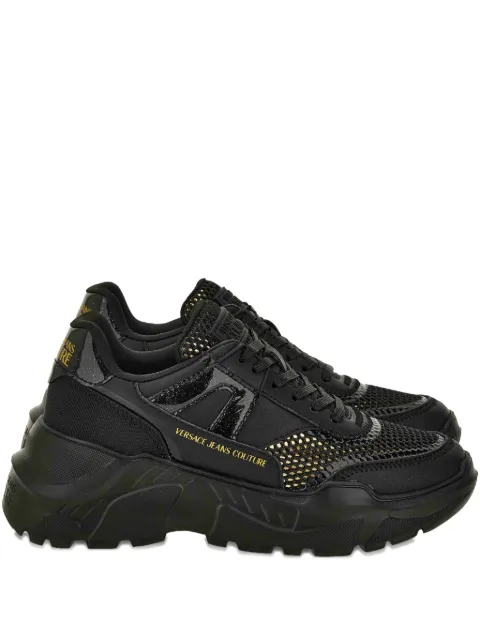 Versace Jeans Couture embellished platform sneakers