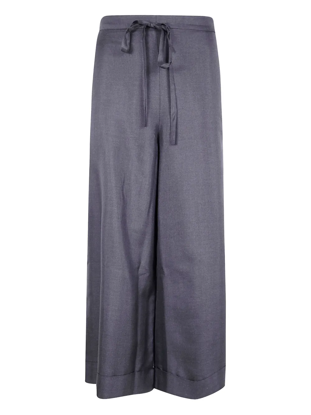 Daniela Gregis drawstring silk trousers | Grey | Image 1