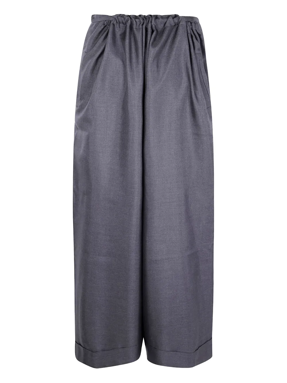 Daniela Gregis drawstring silk trousers | Wide-Leg Pants | Image 2