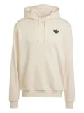 adidas Skeleton logo spray-print hoodie - Neutrals