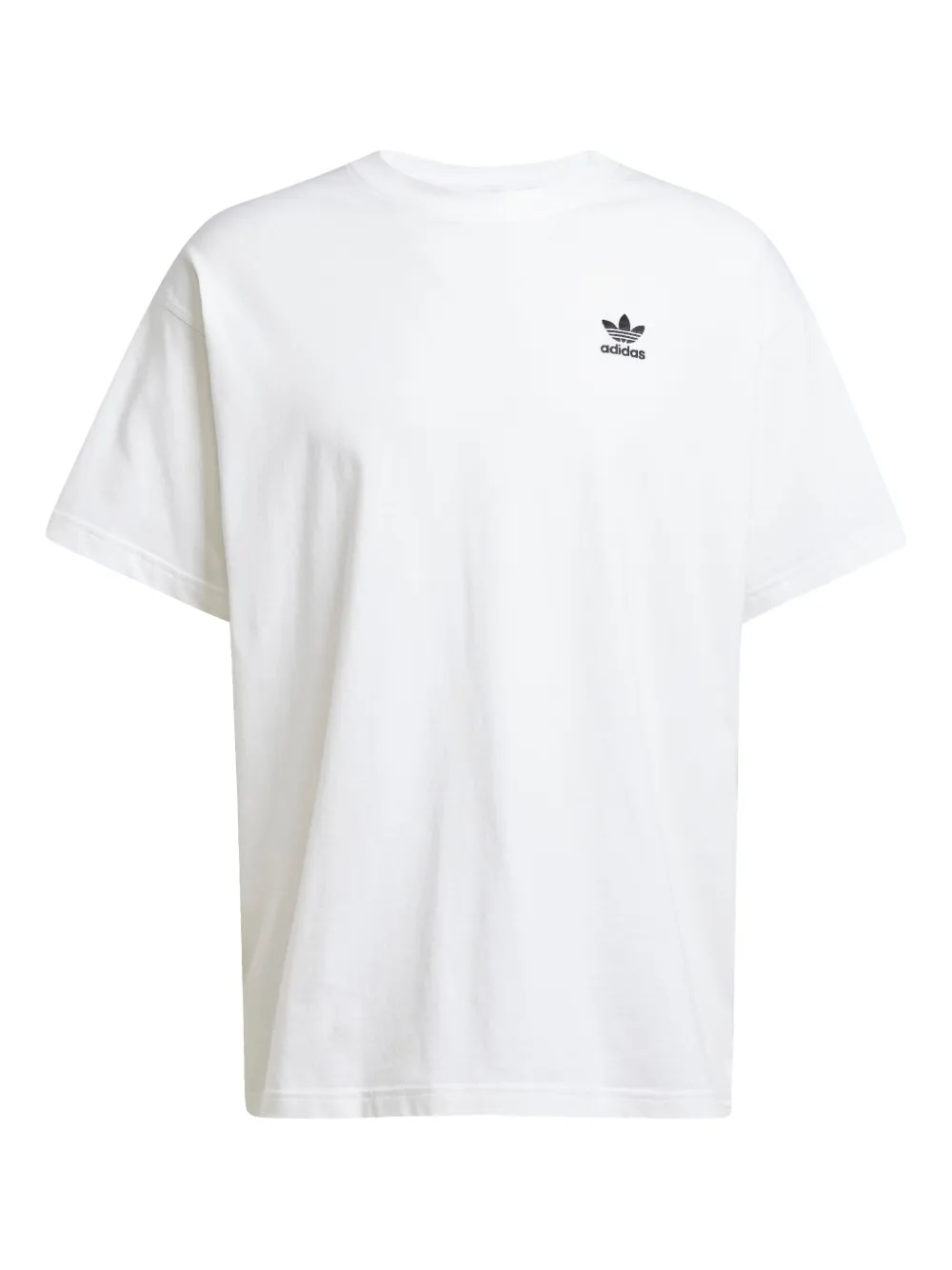 adidas small-logo cotton T-shirt | White | Image 1