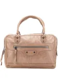 Balenciaga Pre-Owned 2005 Mini Lambskin Motocross Classic Folder business bag - Brown