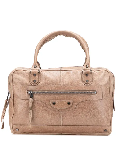 Balenciaga Pre-Owned 2005 Mini Lambskin Motocross Classic Folder business bag