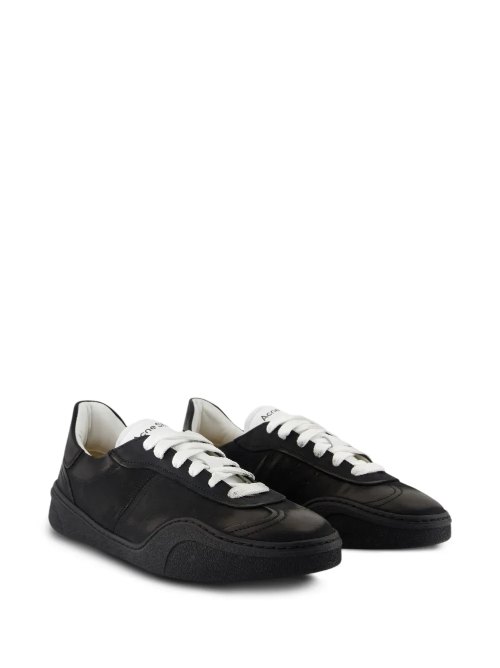 Acne Studios Leren sneakers Zwart