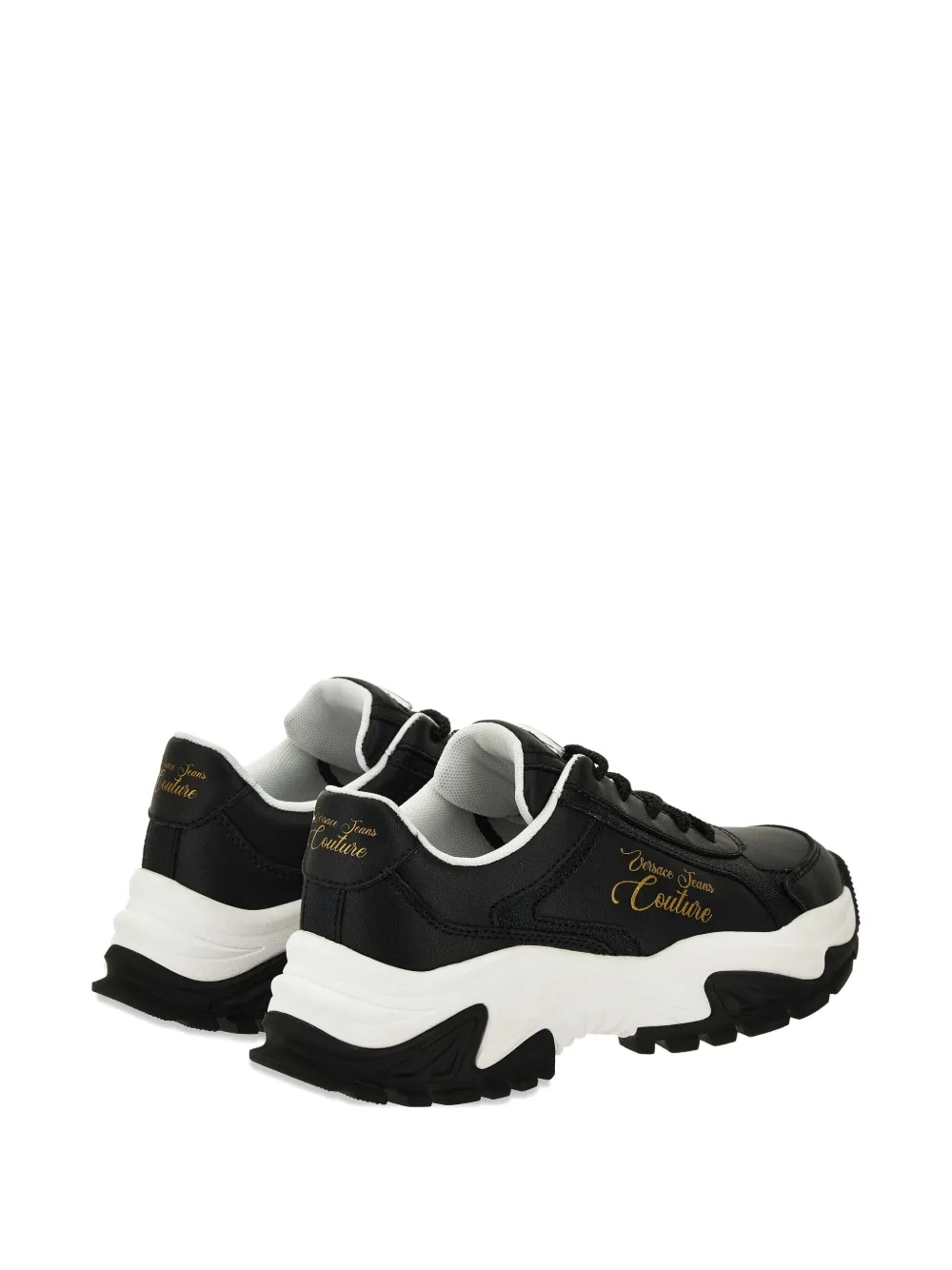 Versace Jeans Couture logo-detail chunky sneakers Black
