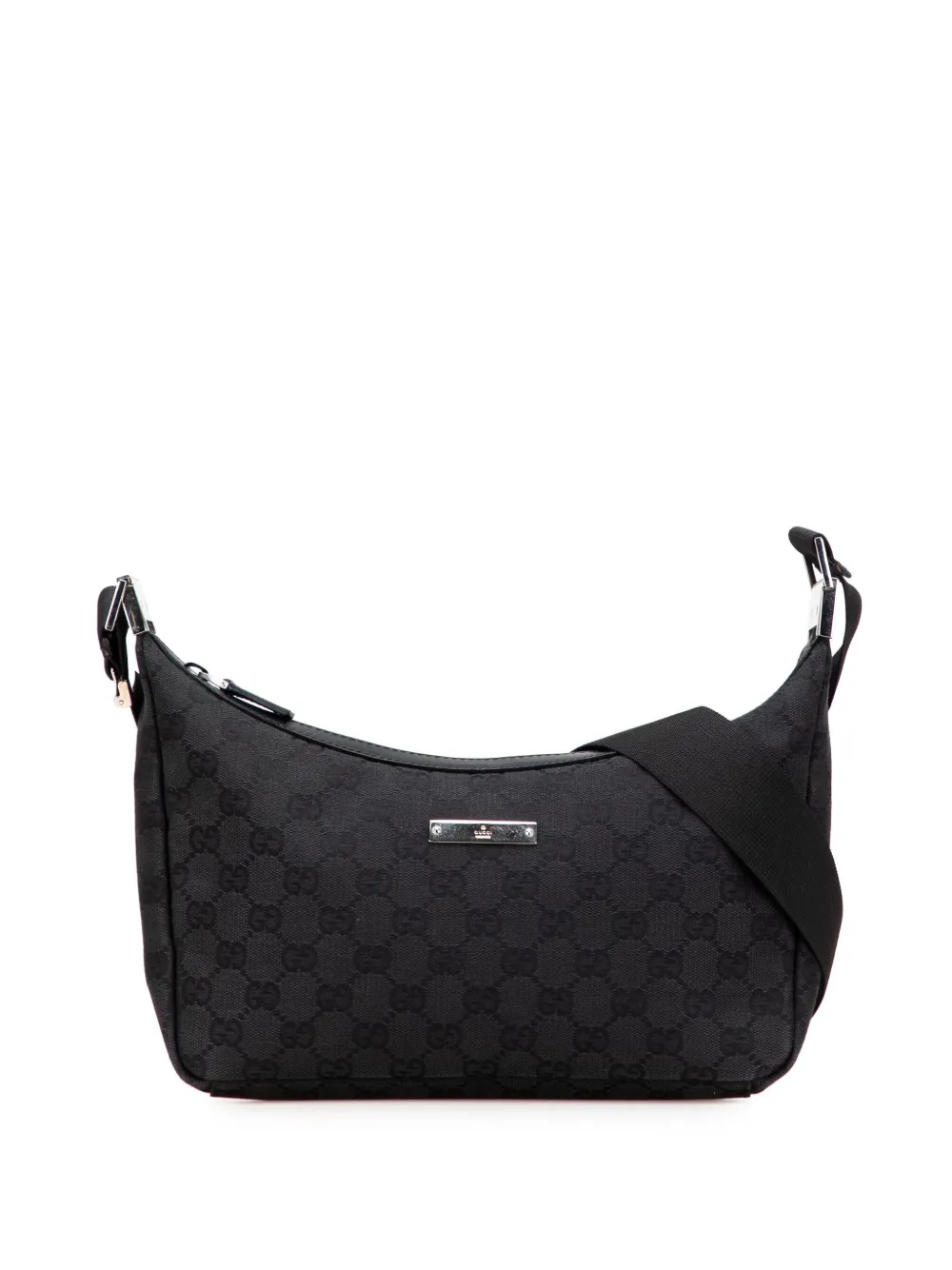 Gucci Pre-Owned 2000-2015 GGキャンバス ショルダーバッグ - グレー Gucci Pre-Owned 2000-2015 GGキャンバス ショルダーバッグ - グレー