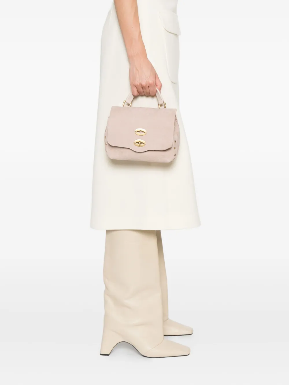 Zanellato Baby Postina double-clasp studded tote bag | Mini Bags | Image 2