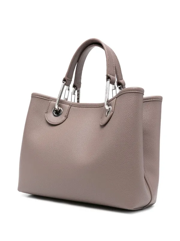 Emporio Armani MyEA top-handle Tote Bag | Brown | FARFETCH