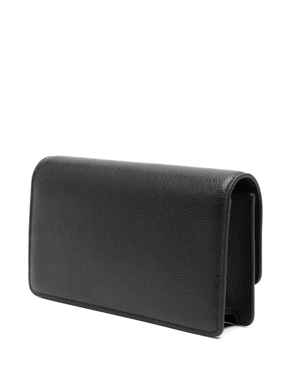 Emporio Armani Chain-strap Clutch Bag In Black