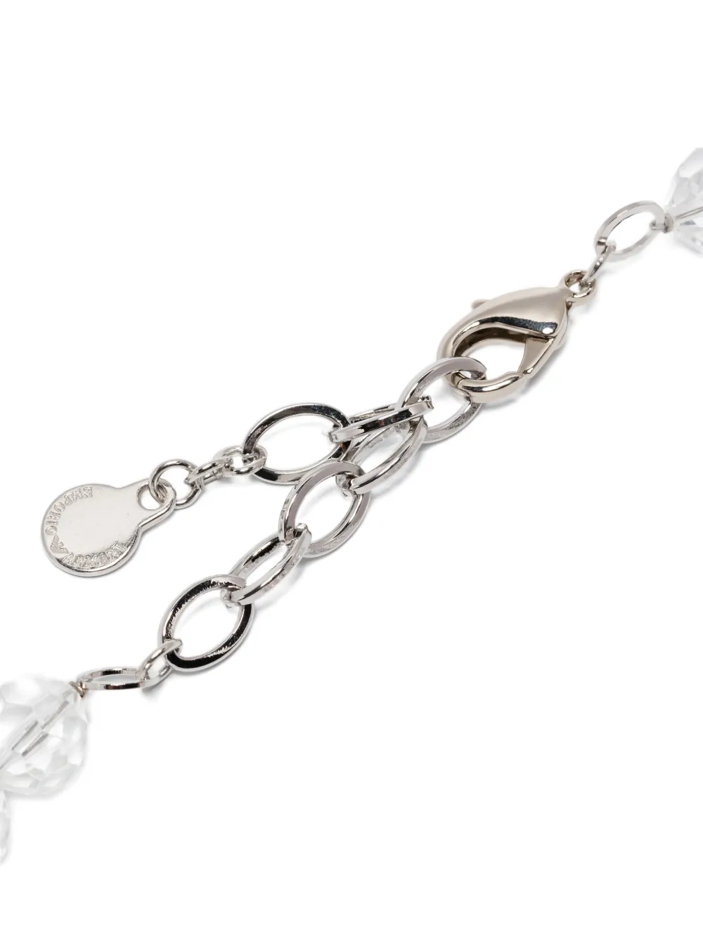 faceted-spheres multistrand necklace