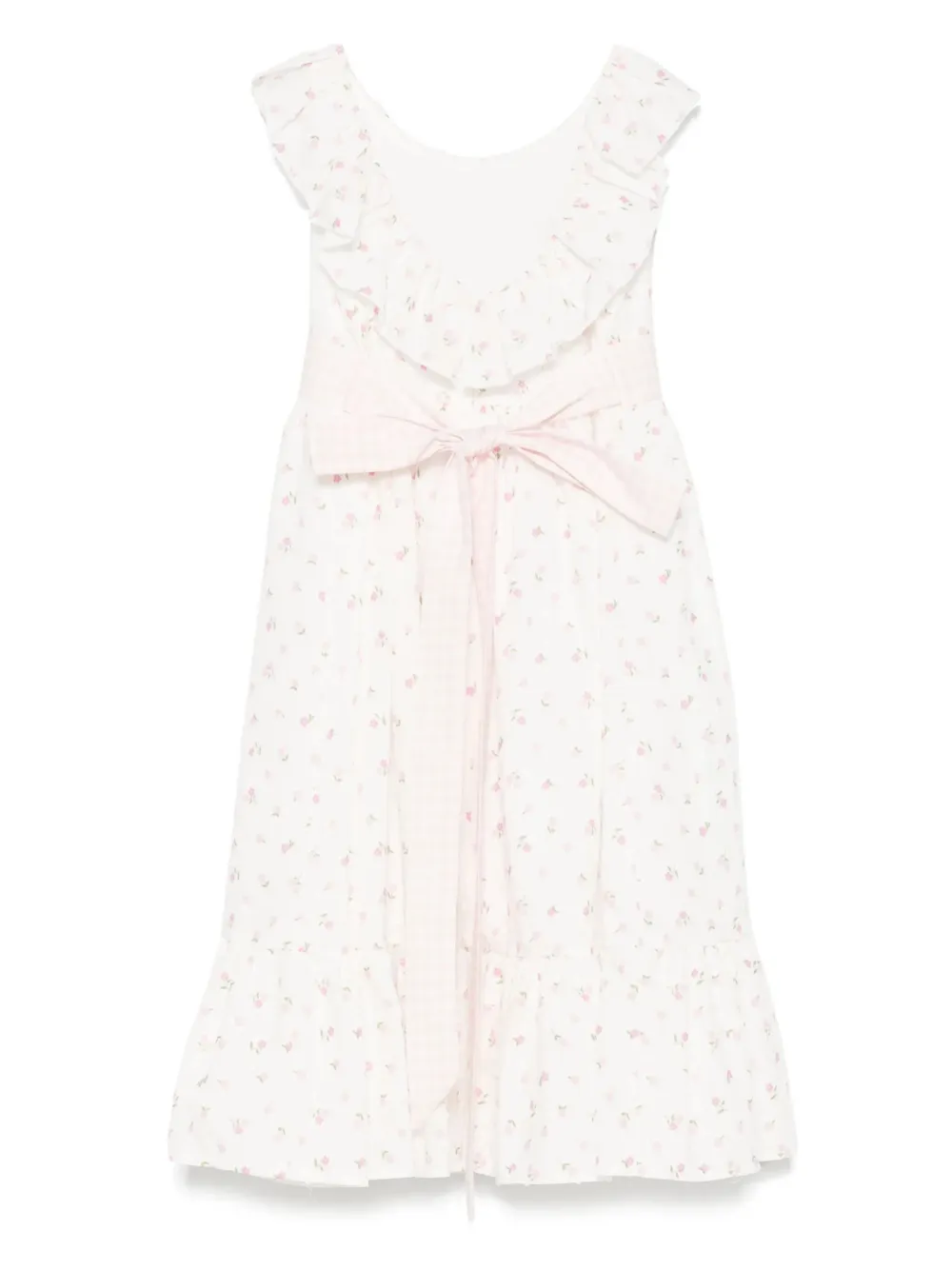 La Stupenderia floral-print dress Wit