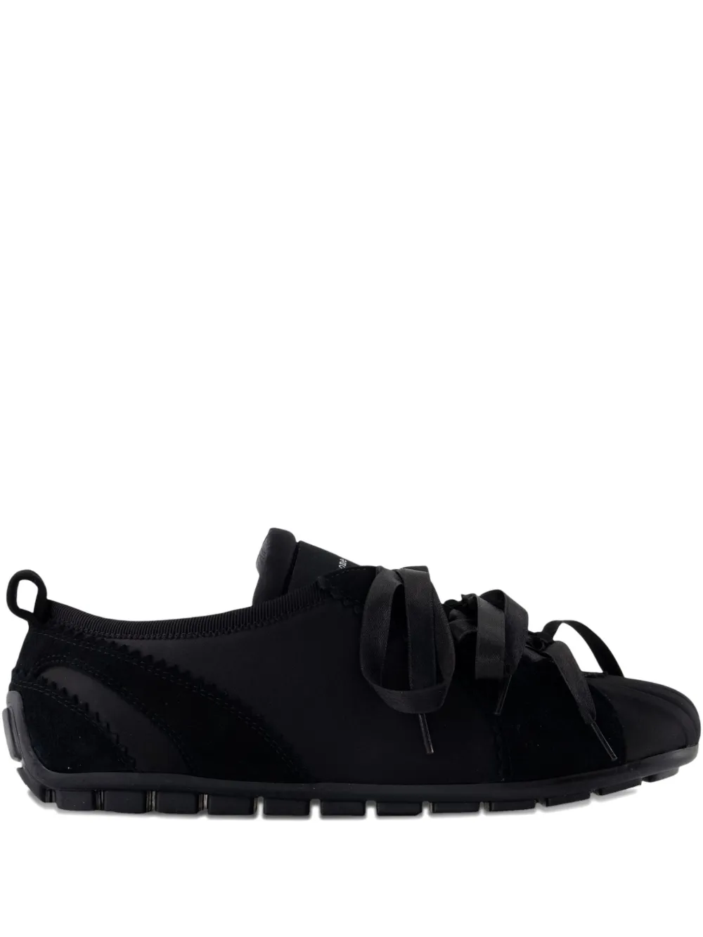 Simone Rocha Ballerina Grip leather sneakers Black