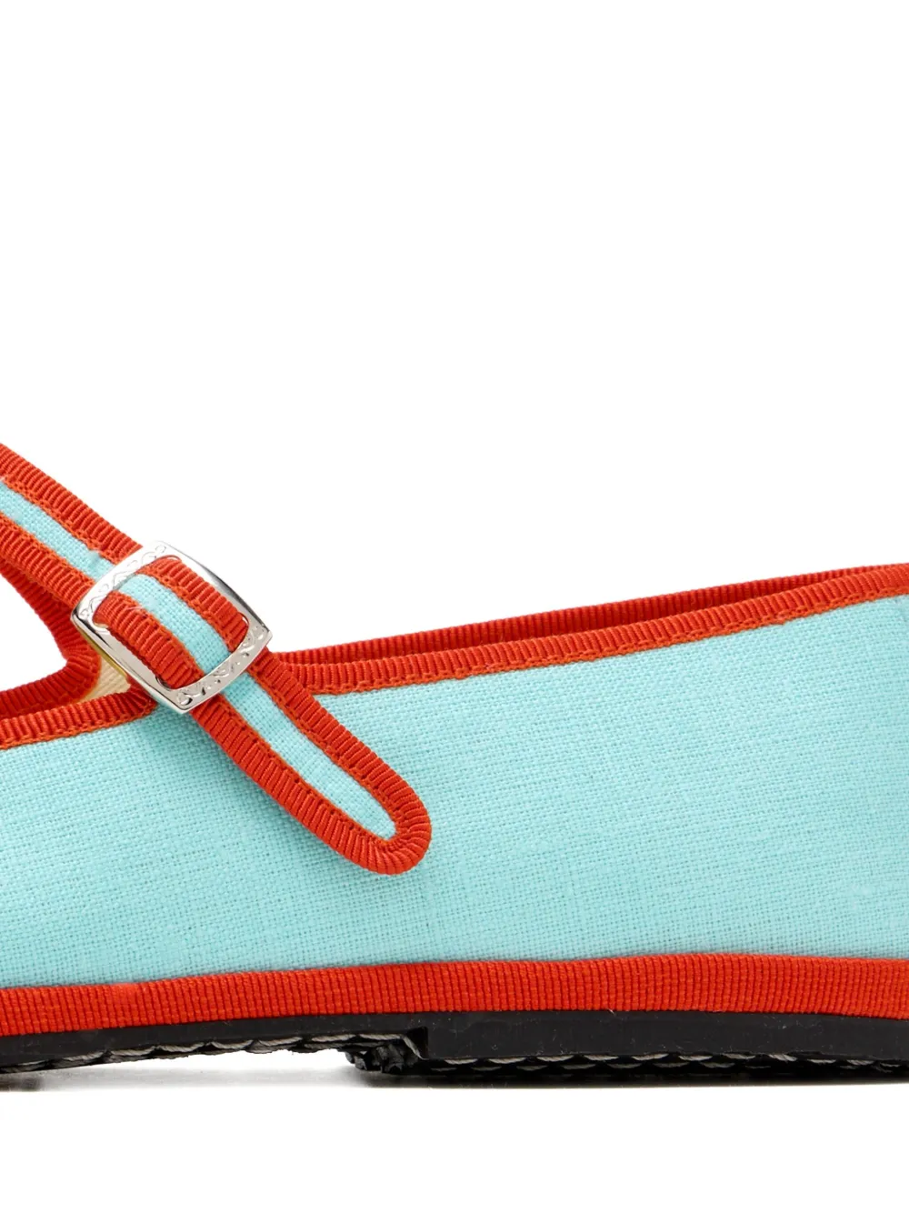 CAPULETTE buckle-strap ballet flats Blue