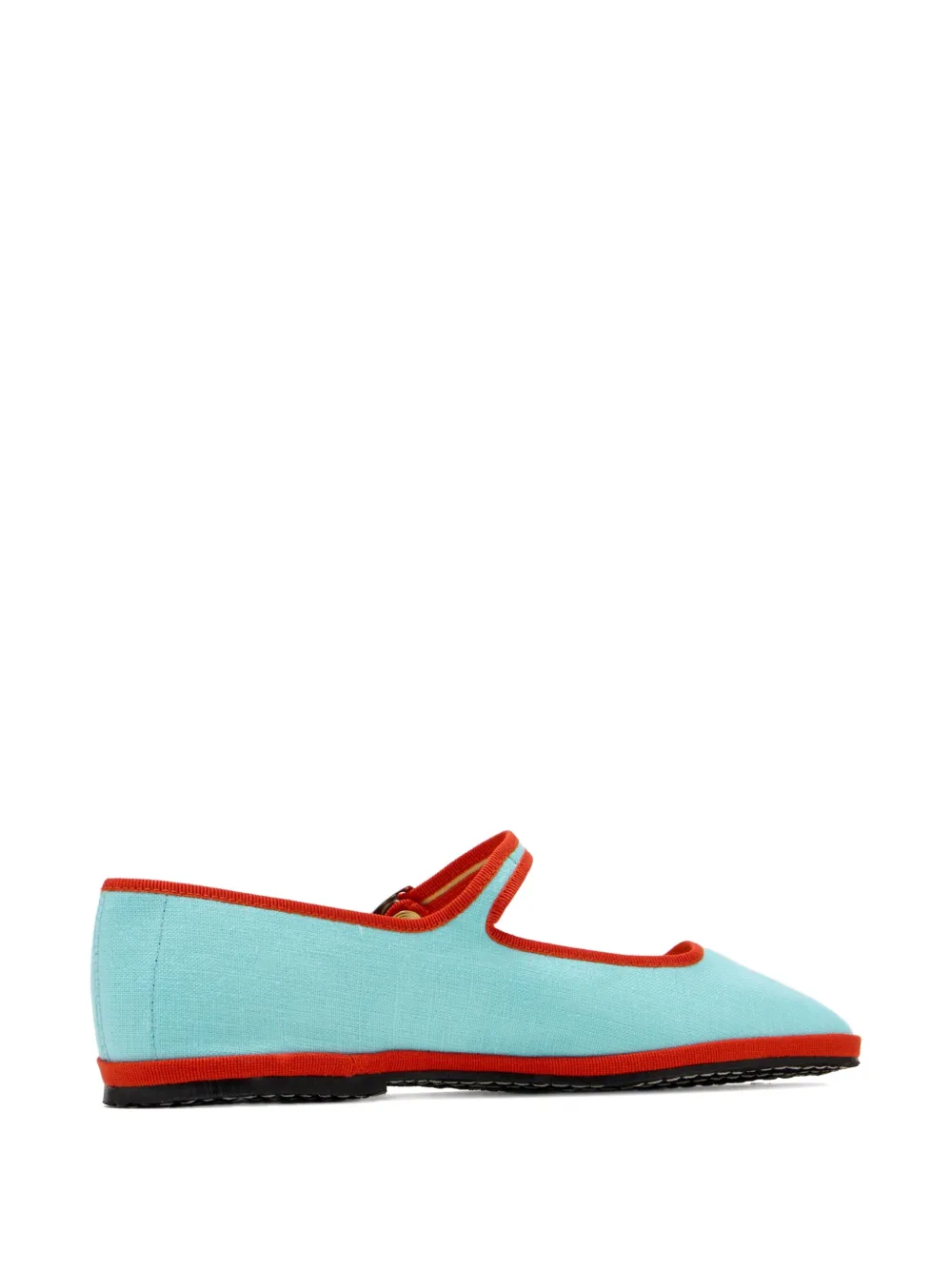 CAPULETTE buckle-strap ballet flats Blue