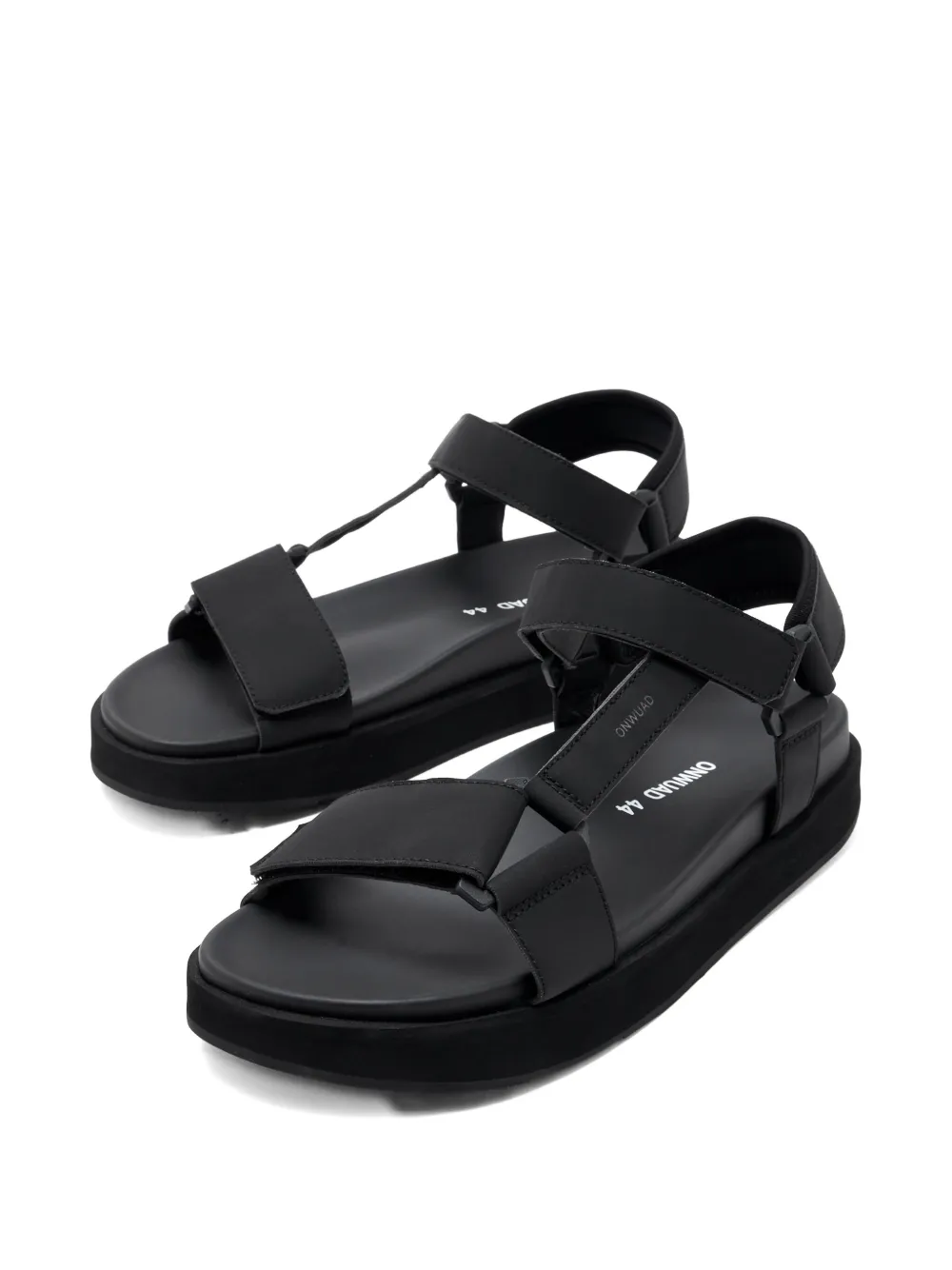 ONWUAD platform touch-strap sandals Black