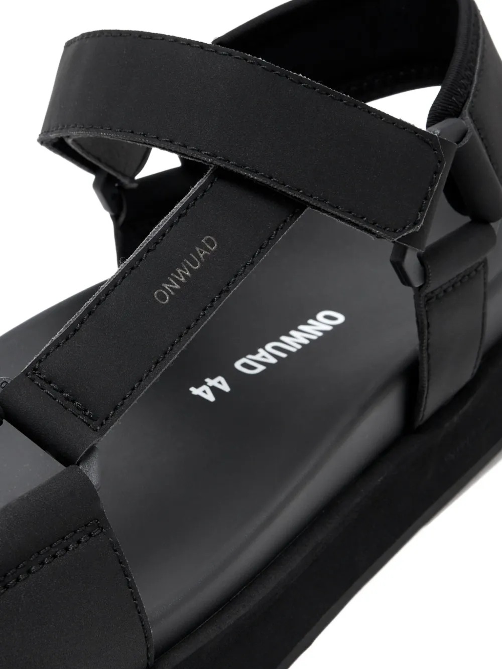 ONWUAD platform touch-strap sandals Black