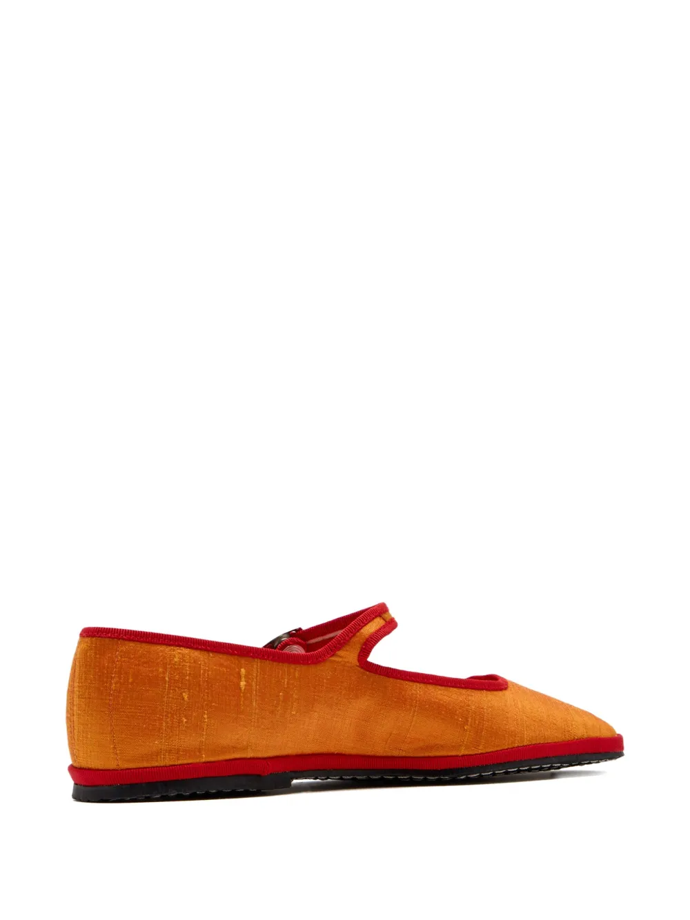 CAPULETTE buckle-strap ballet flats Orange