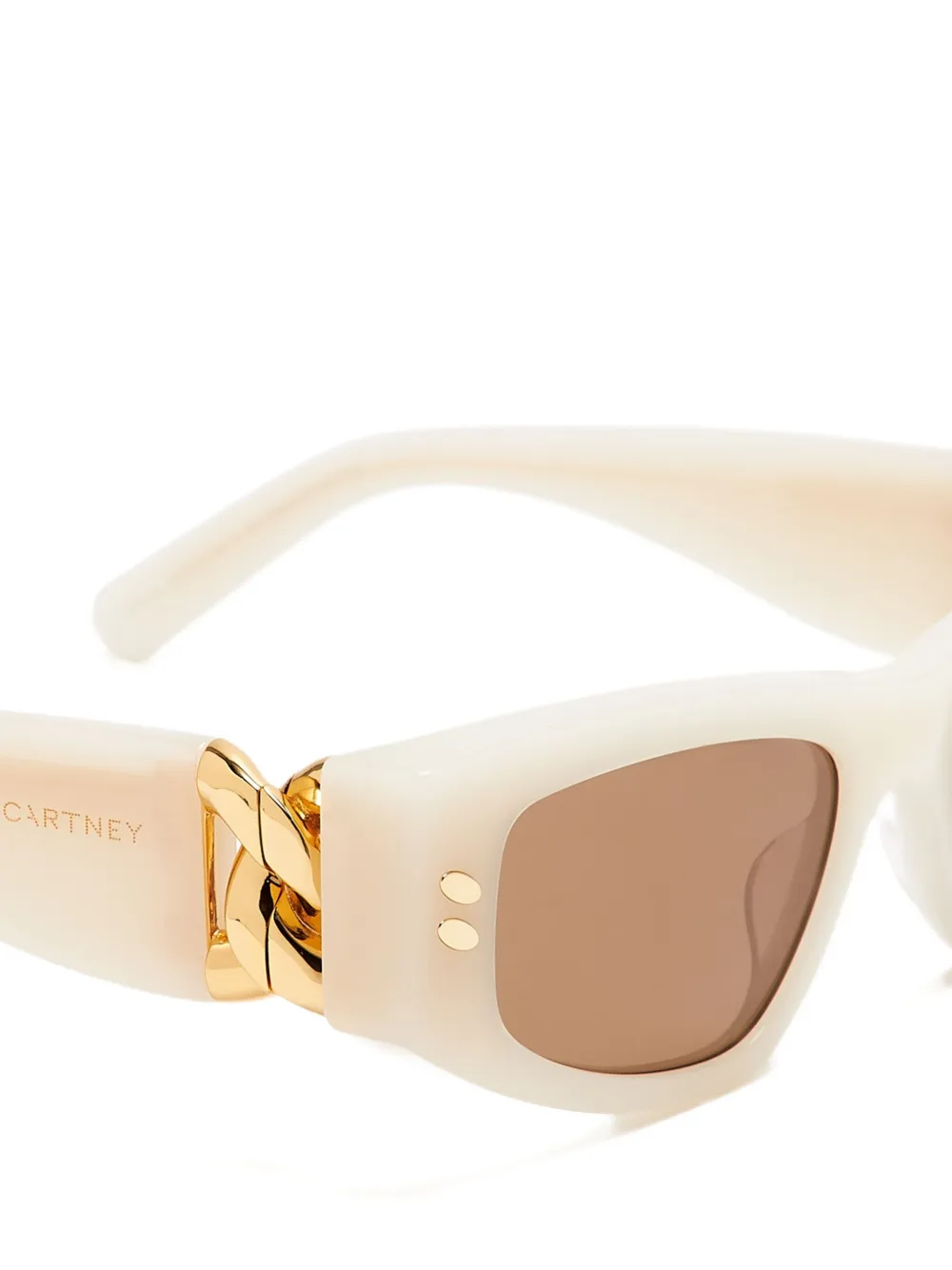 Stella McCartney Eyewear Falabella zonnebril Beige